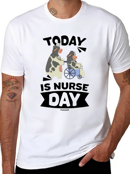 Today is Nurse Day Cow Graphic Tee
