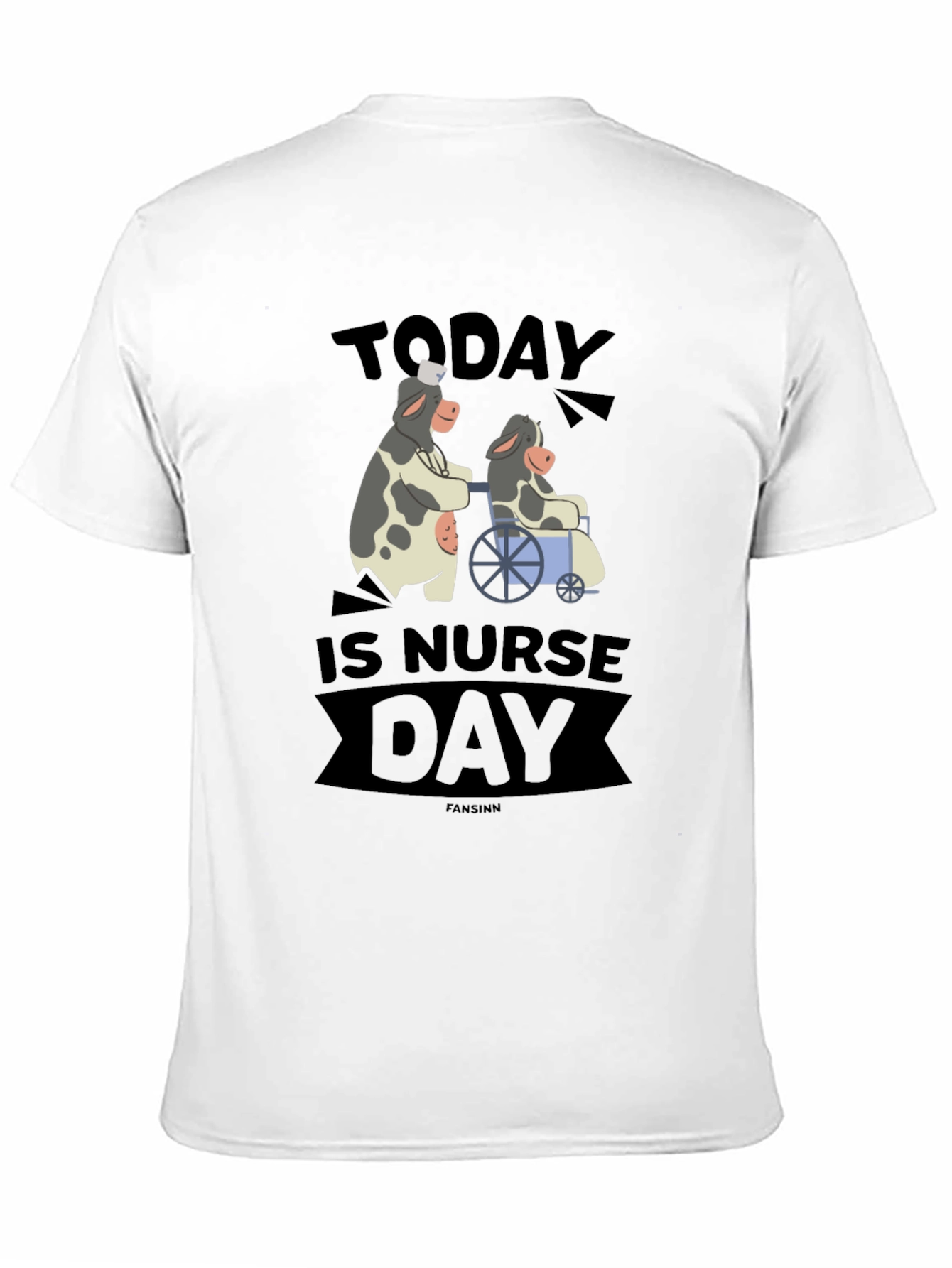 Today is Nurse Day Cow Graphic Tee