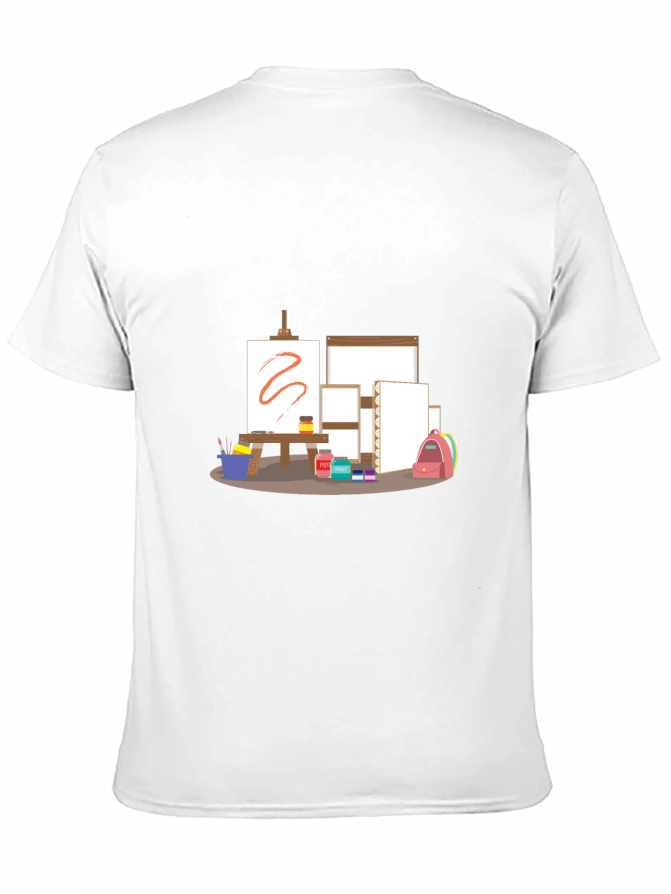 Artists Studio T-Shirt - Creative Canvas Design