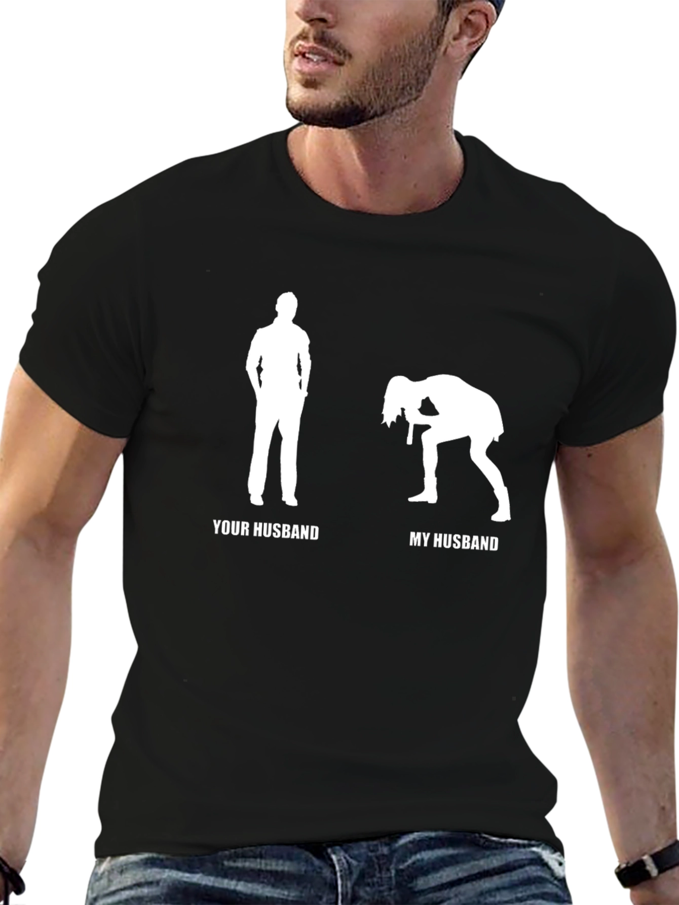 Funny Your Husband My Husband Graphic T-Shirt