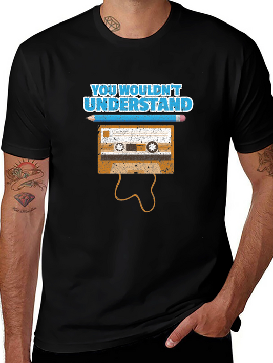 Retro Cassette Tape T-Shirt - You Wouldnt Understand