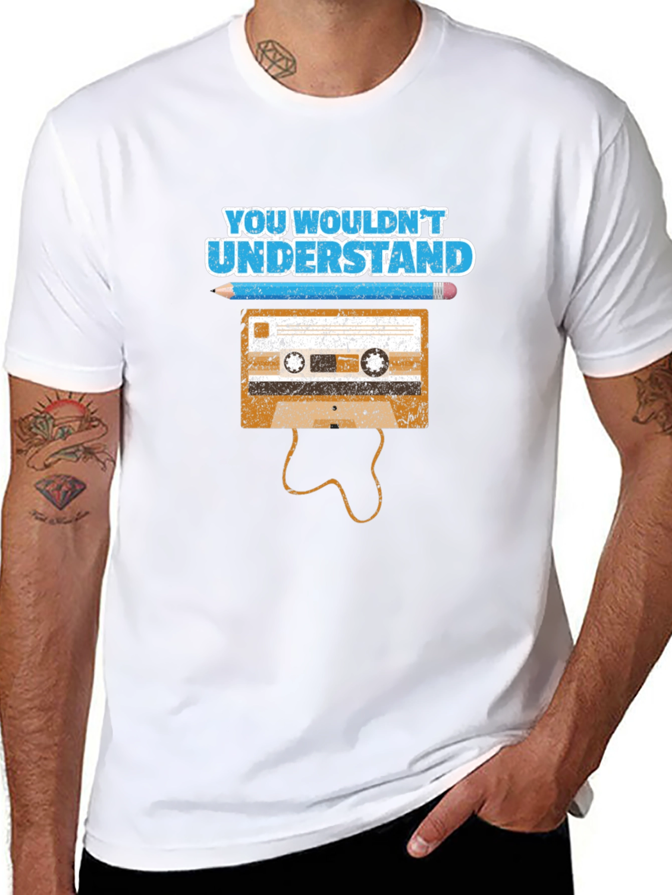 Retro Cassette Tape T-Shirt - You Wouldnt Understand