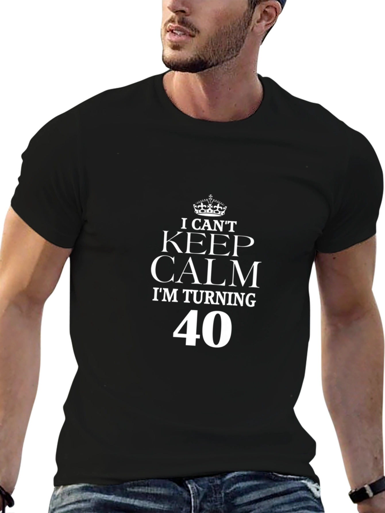 I Cant Keep Calm Im Turning 40 T-Shirt