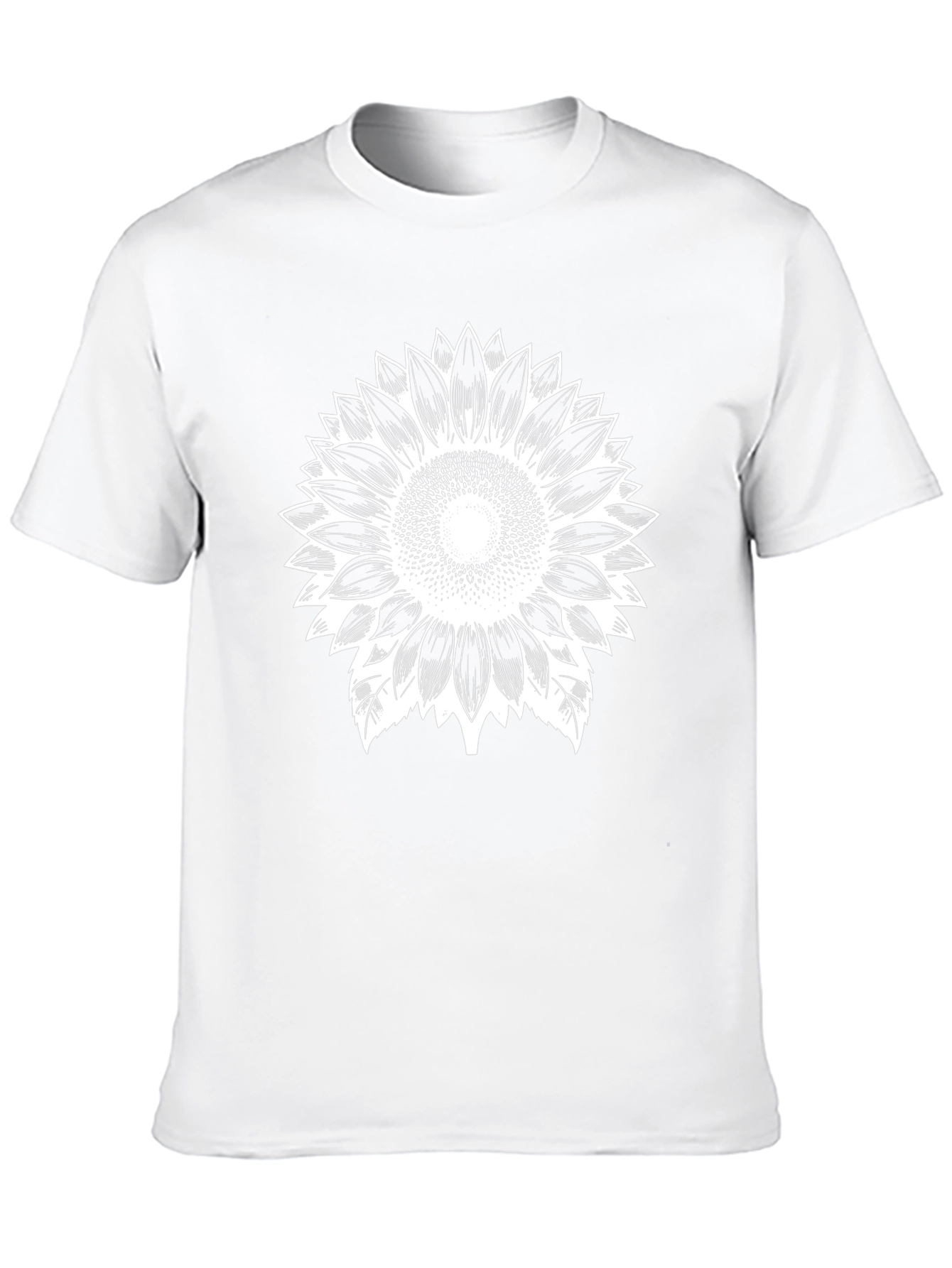 Sunflower Graphic Black T-Shirt
