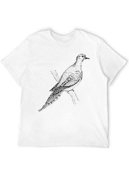 Dove Graphic Print Black T-Shirt