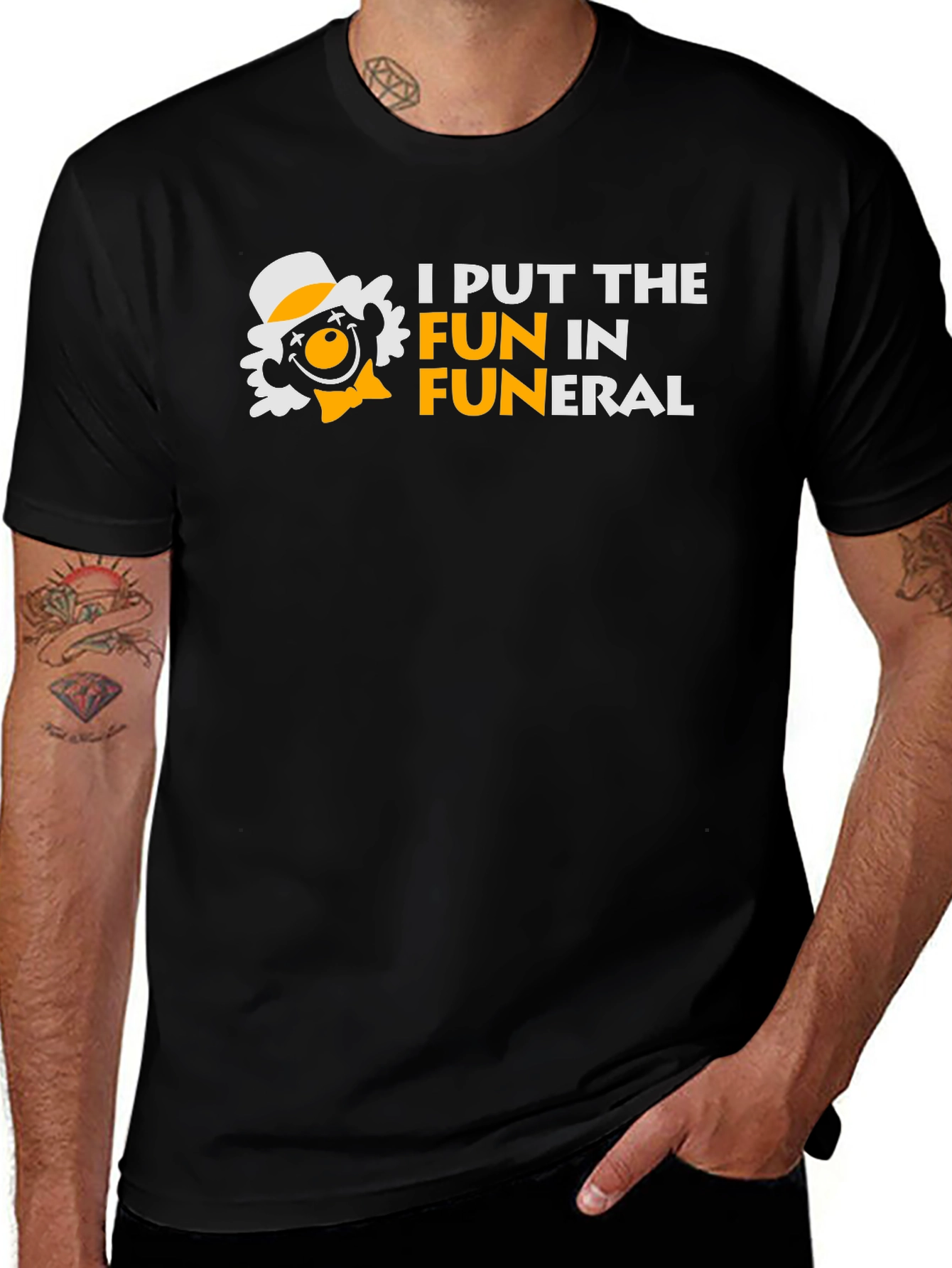I Put the FUN in Funeral Humor T-Shirt