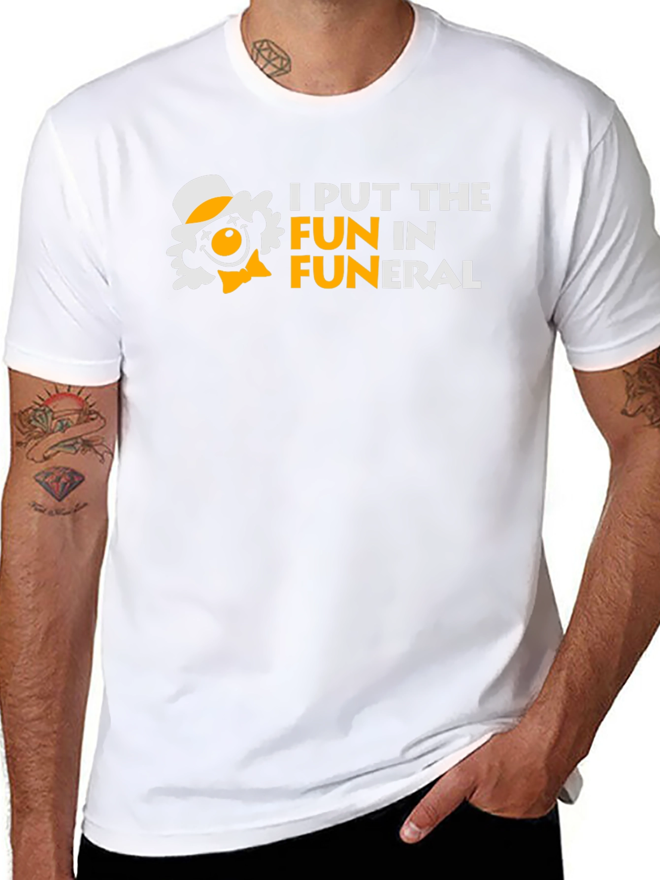 I Put the FUN in Funeral Humor T-Shirt