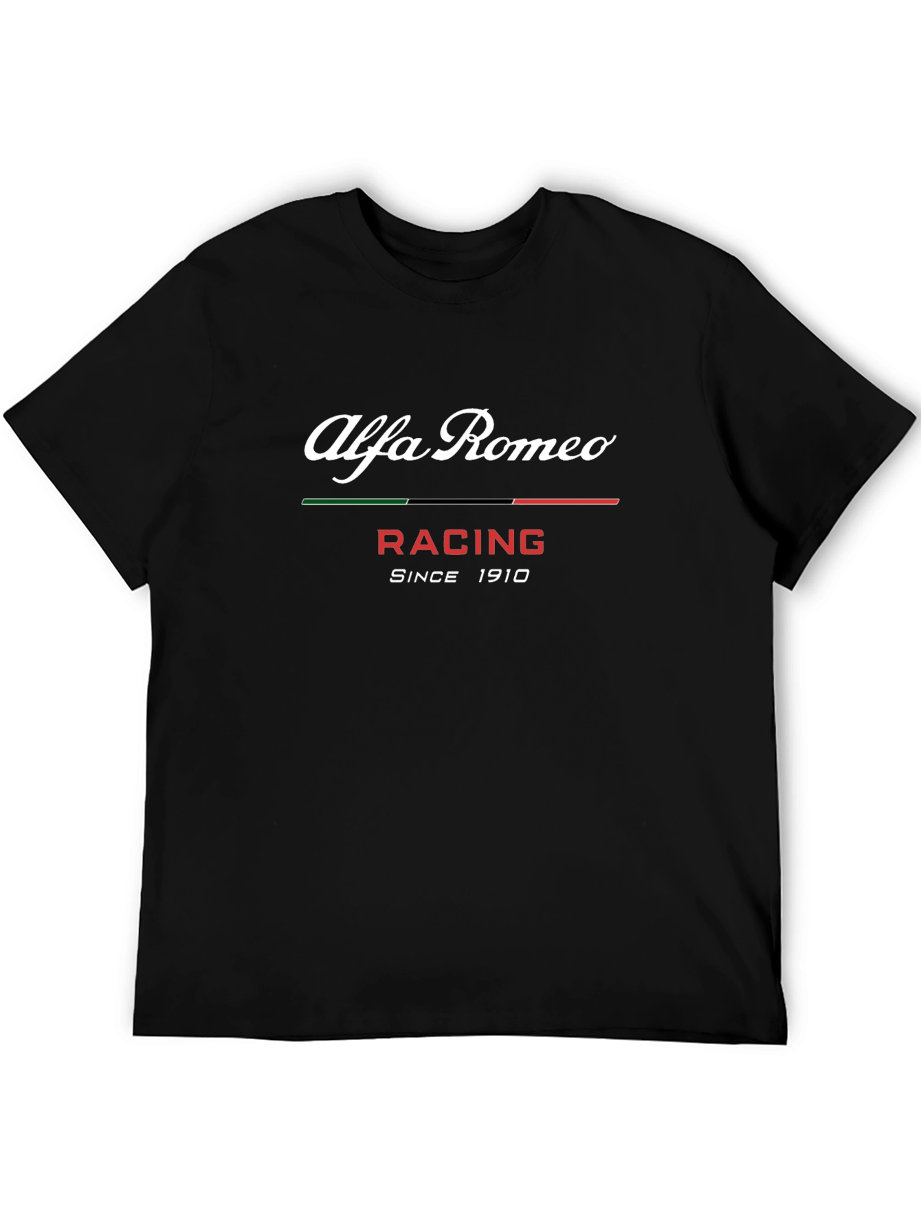 Alfa Romeo Racing Since 1910 Black T-Shirt