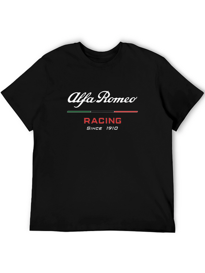 Alfa Romeo Racing Since 1910 Black T-Shirt