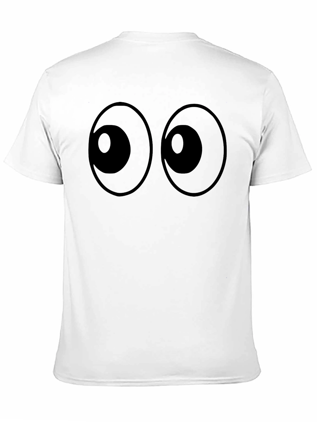 Googly Eyes Black T-Shirt