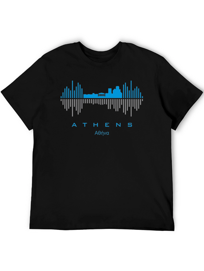 Athens Skyline Graphic Tee