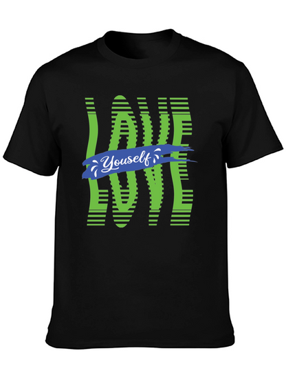 Love Yourself Graphic Print Tee