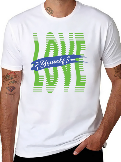 Love Yourself Graphic Print Tee