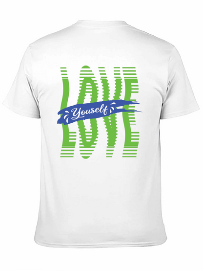 Love Yourself Graphic Print Tee