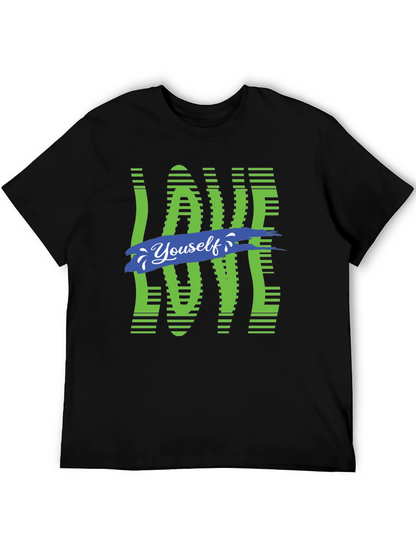 Love Yourself Graphic Print Tee