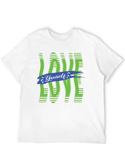 Love Yourself Graphic Print Tee