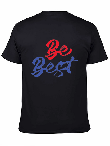 Be Best Graphic Tee - Trendy Black Shirt
