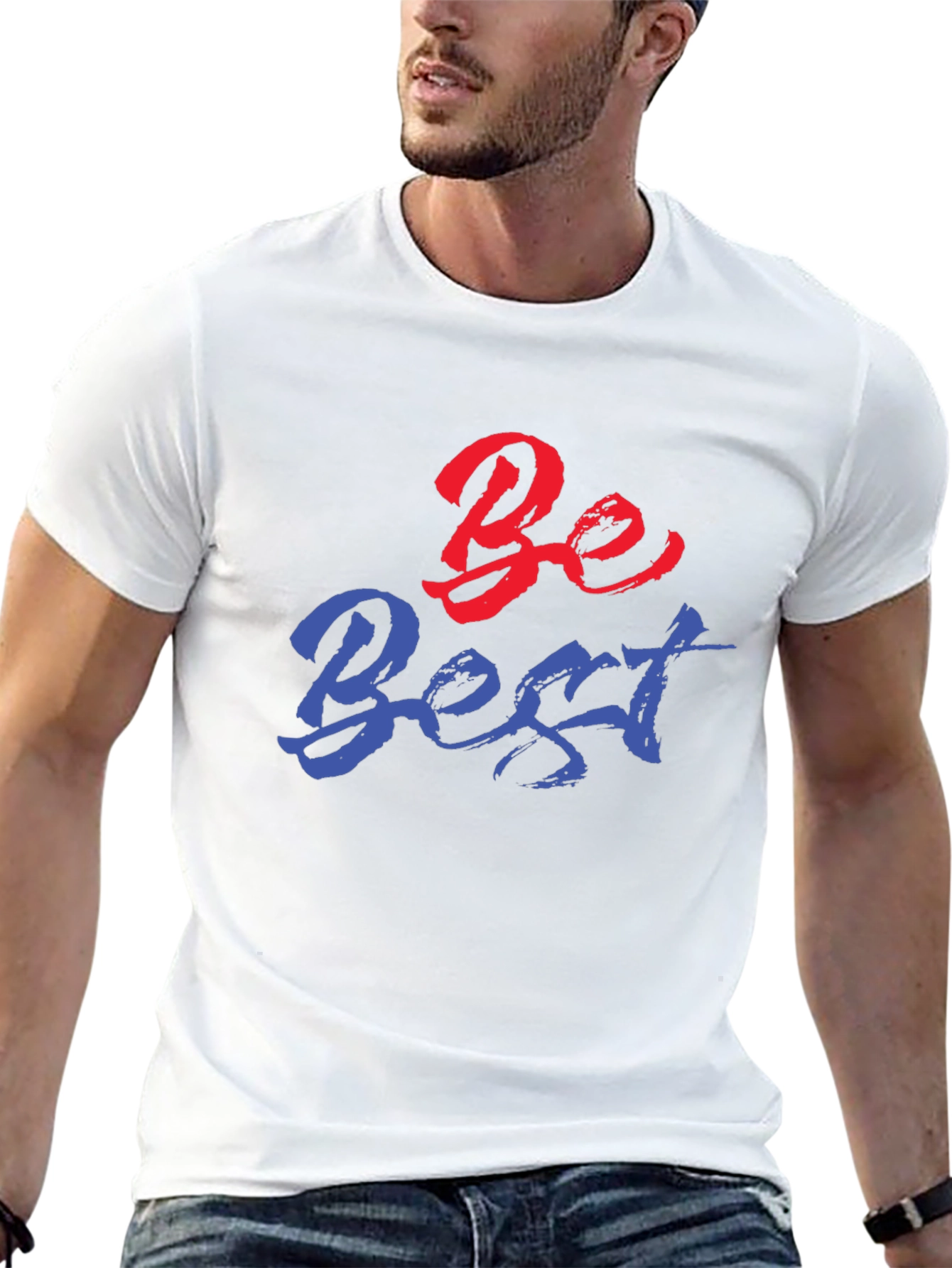 Be Best Graphic Tee - Trendy Black Shirt