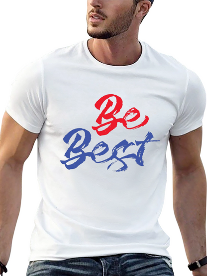 Be Best Graphic Tee - Trendy Black Shirt