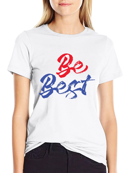 Be Best Graphic Tee - Trendy Black Shirt