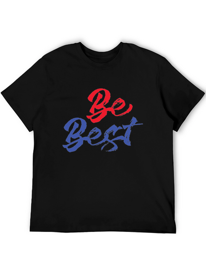 Be Best Graphic Tee - Trendy Black Shirt
