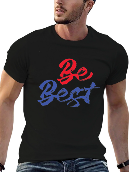 Be Best Graphic Tee - Trendy Black Shirt