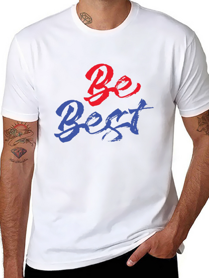 Be Best Graphic Tee - Trendy Black Shirt