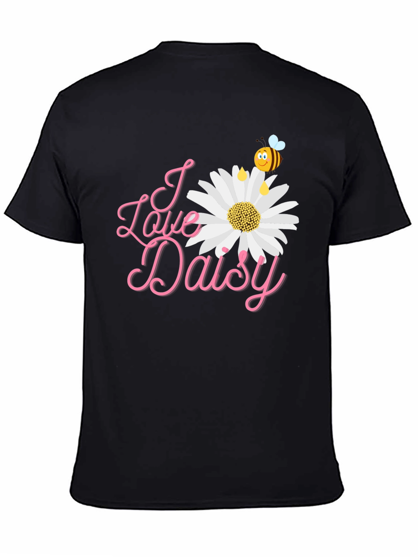 I Love Daisy T-Shirt - Floral Graphic Tee