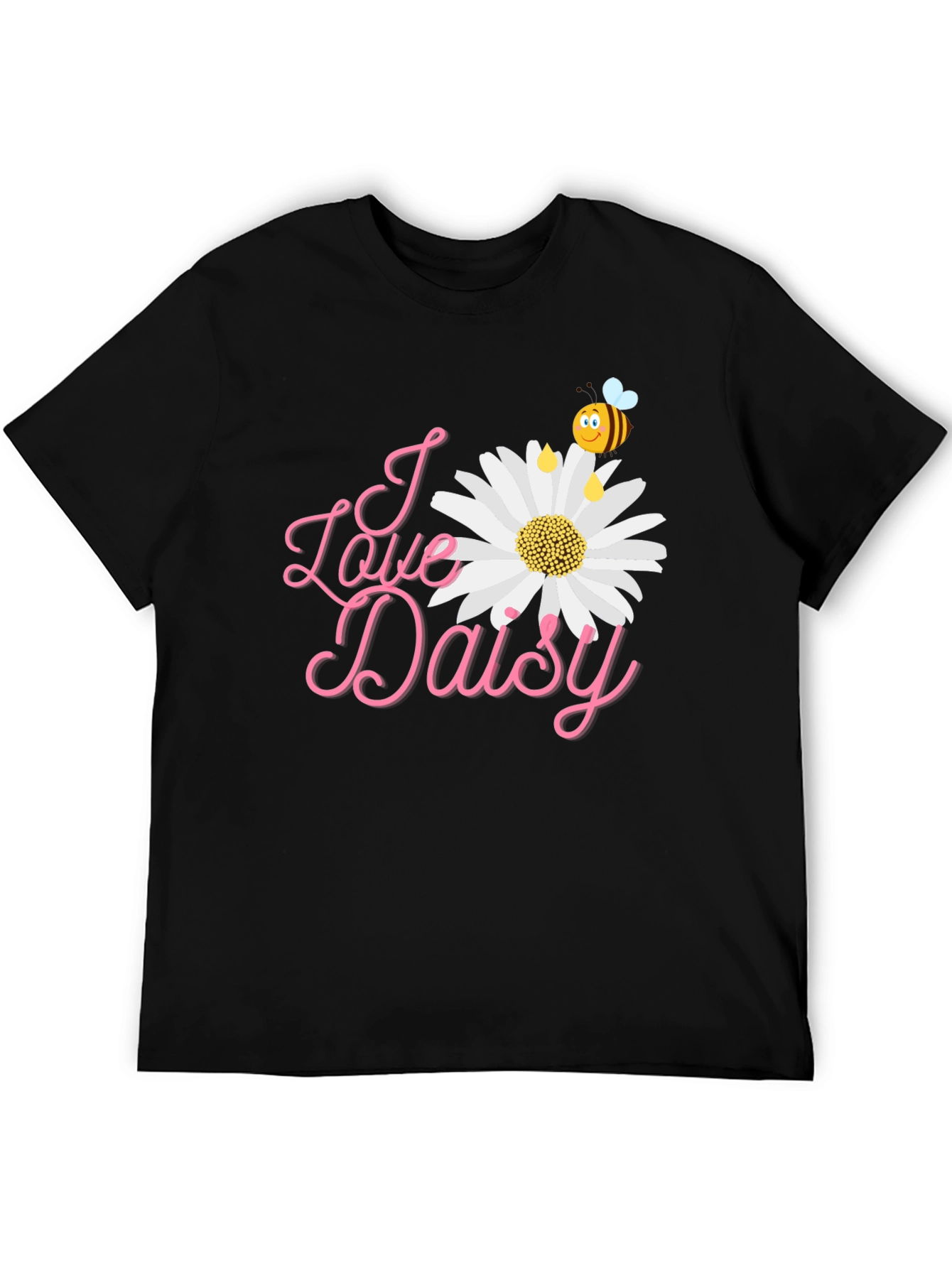 I Love Daisy T-Shirt - Floral Graphic Tee