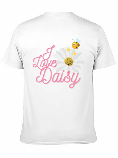 I Love Daisy T-Shirt - Floral Graphic Tee