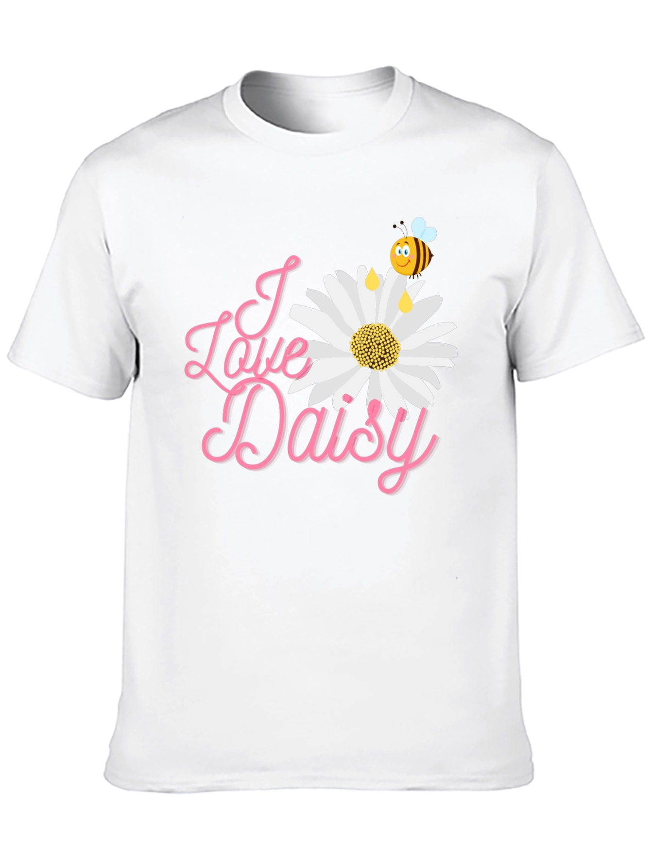 I Love Daisy T-Shirt - Floral Graphic Tee