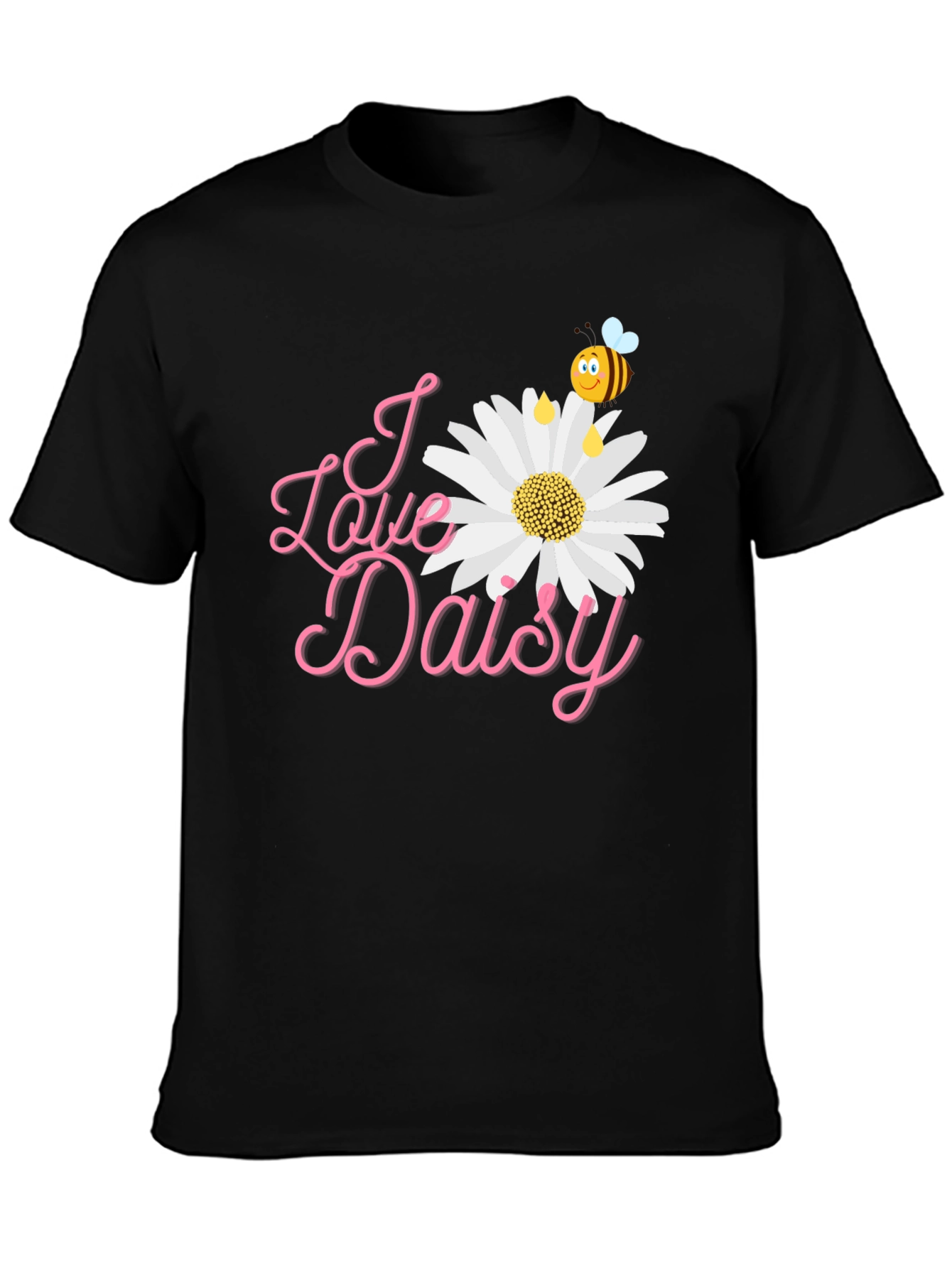 I Love Daisy T-Shirt - Floral Graphic Tee