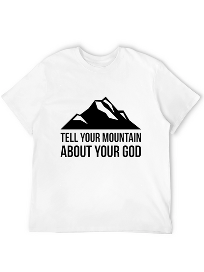 Mountain God Graphic Tee - Black T-Shirt