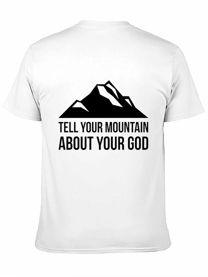 Mountain God Graphic Tee - Black T-Shirt
