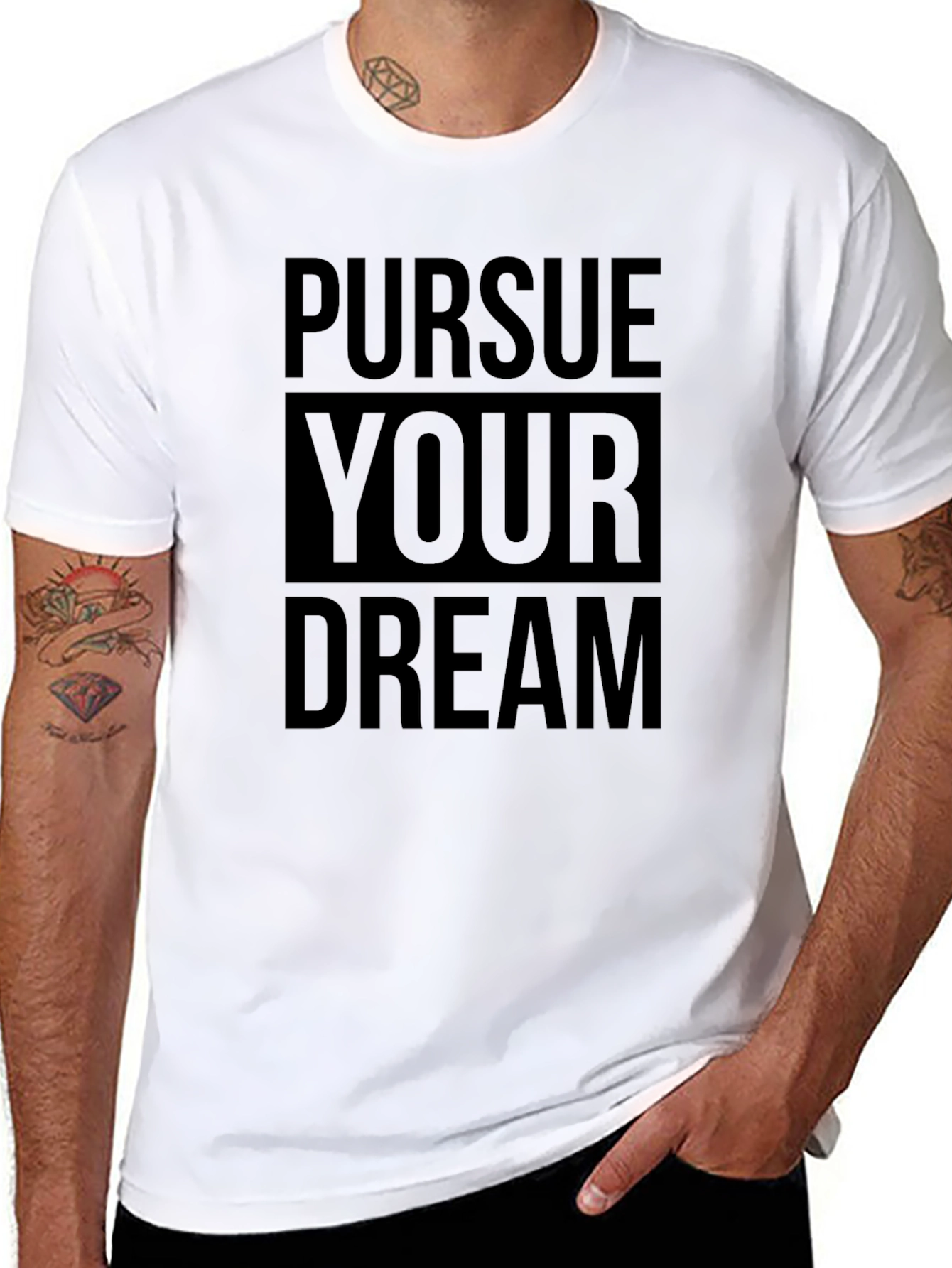 Pursue Your Dream Black T-Shirt