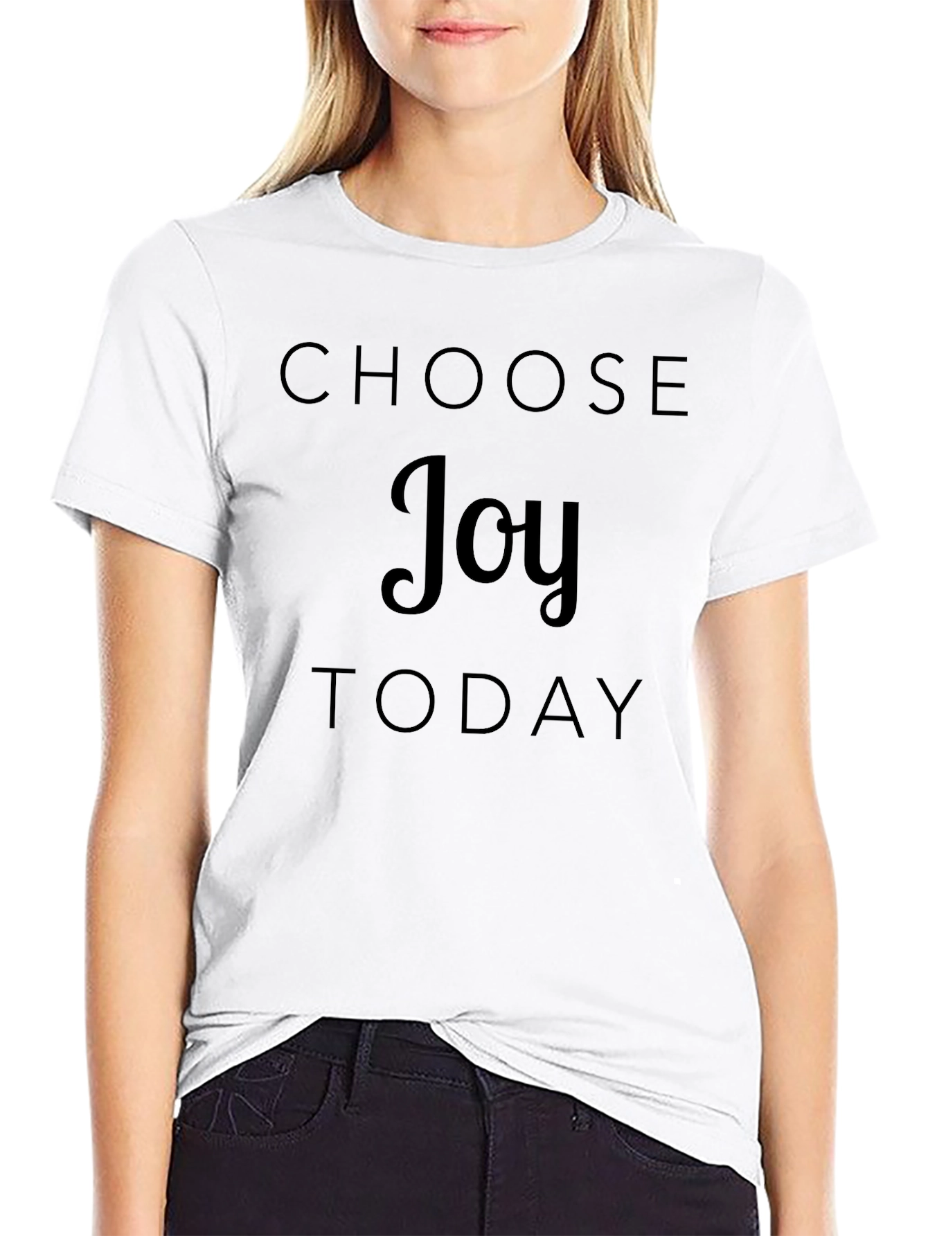 Choose Joy Today T-Shirt | Positive Message Tee