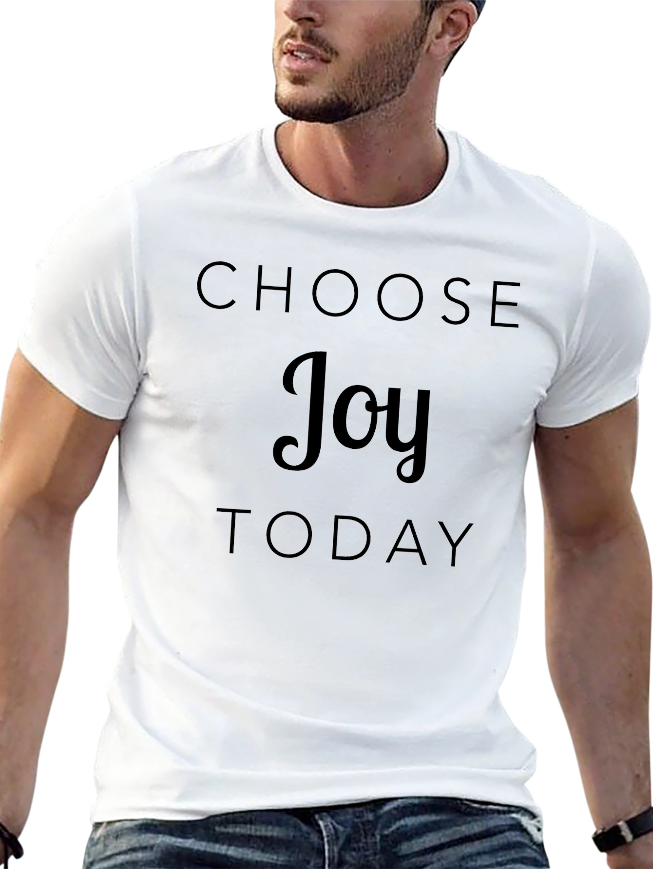 Choose Joy Today T-Shirt | Positive Message Tee