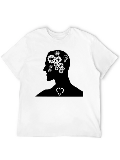 Mind in Motion Black Graphic Tee
