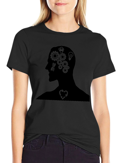 Mind in Motion Black Graphic Tee