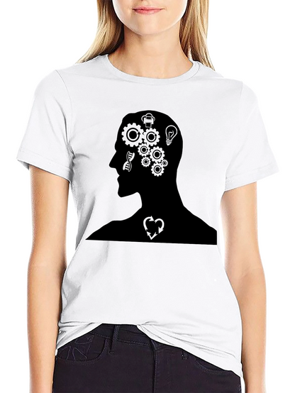 Mind in Motion Black Graphic Tee