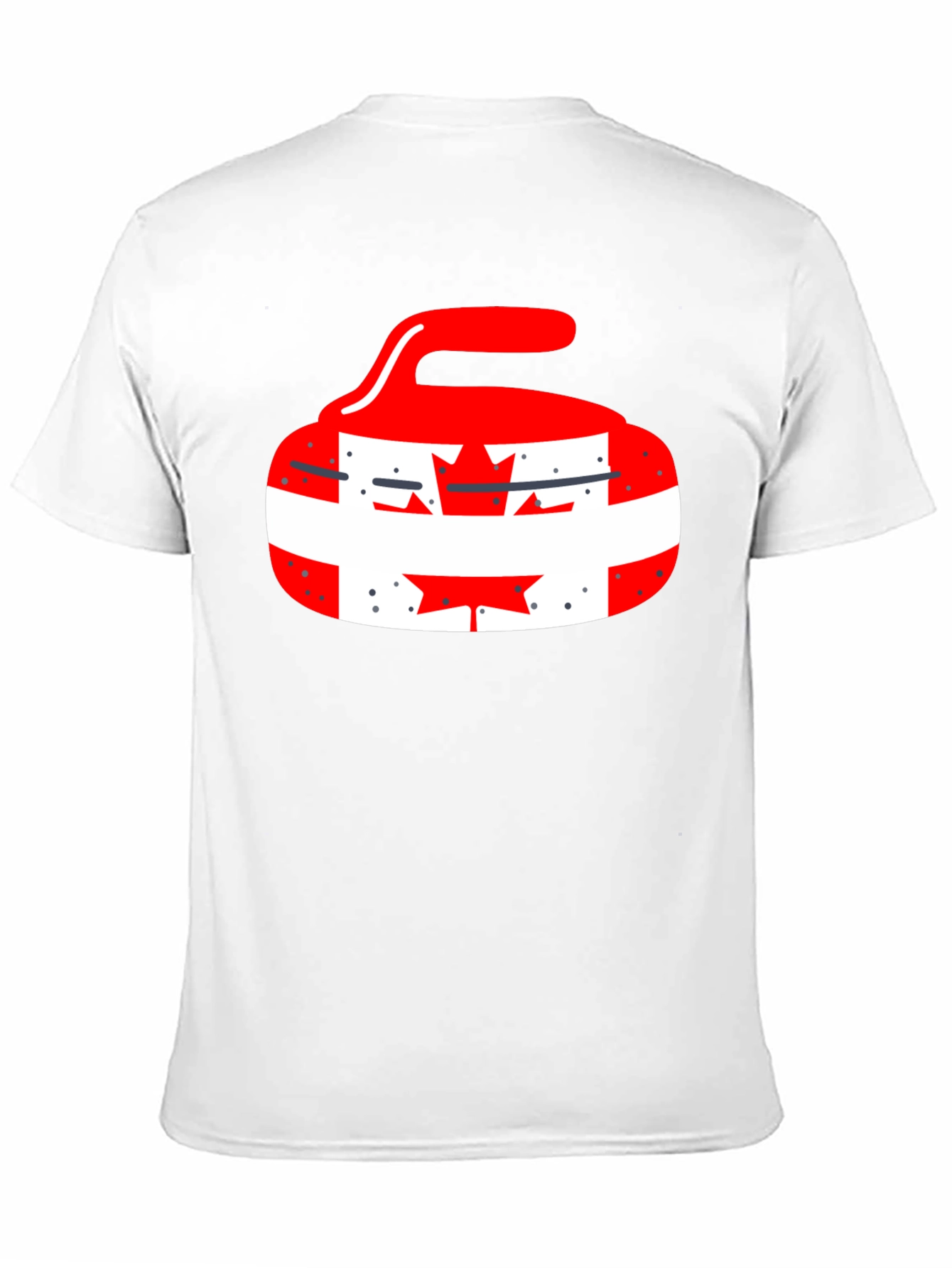 Canadian Pride Curling Stone Graphic Tee