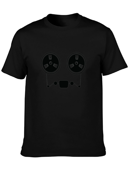 Droid Face Graphic Tee - Mens Black T-Shirt