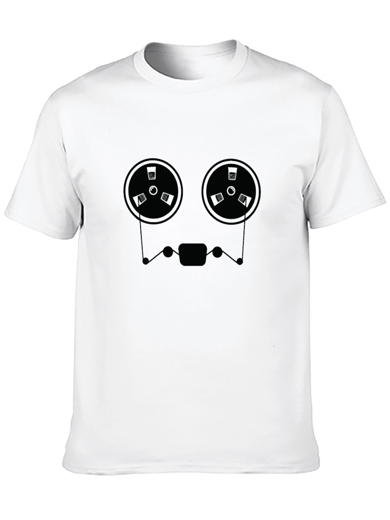 Droid Face Graphic Tee - Mens Black T-Shirt