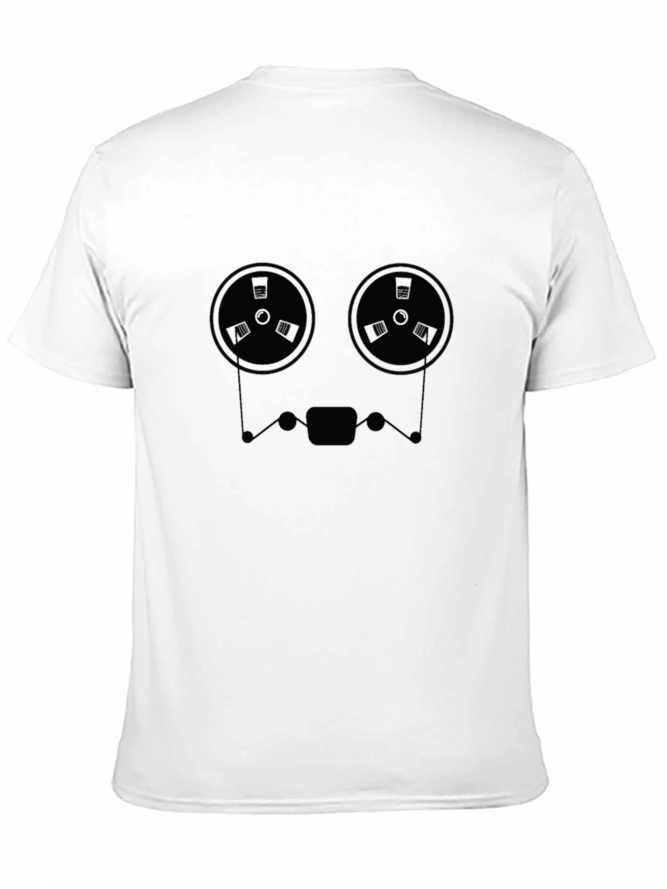 Droid Face Graphic Tee - Mens Black T-Shirt