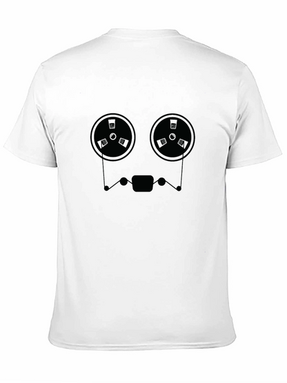 Droid Face Graphic Tee - Mens Black T-Shirt