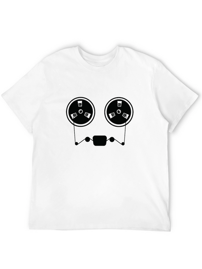 Droid Face Graphic Tee - Mens Black T-Shirt