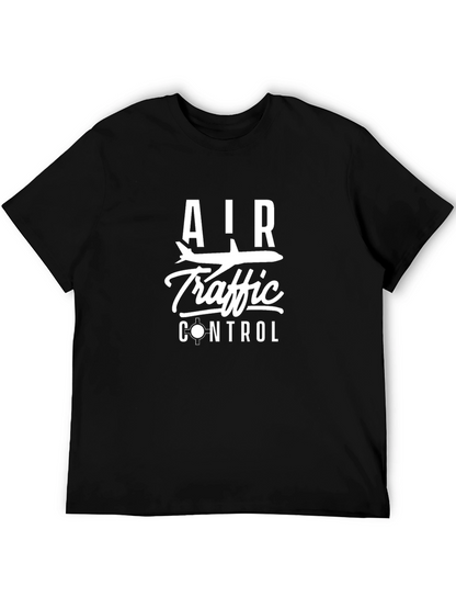 Air Traffic Control Graphic Tee - Black