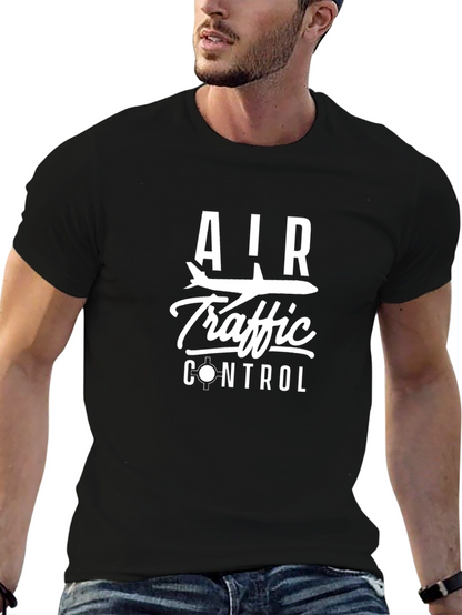 Air Traffic Control Graphic Tee - Black