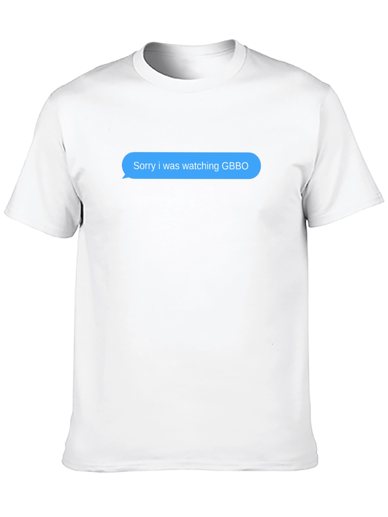 GBBO Watching T-Shirt - Black Cotton Tee