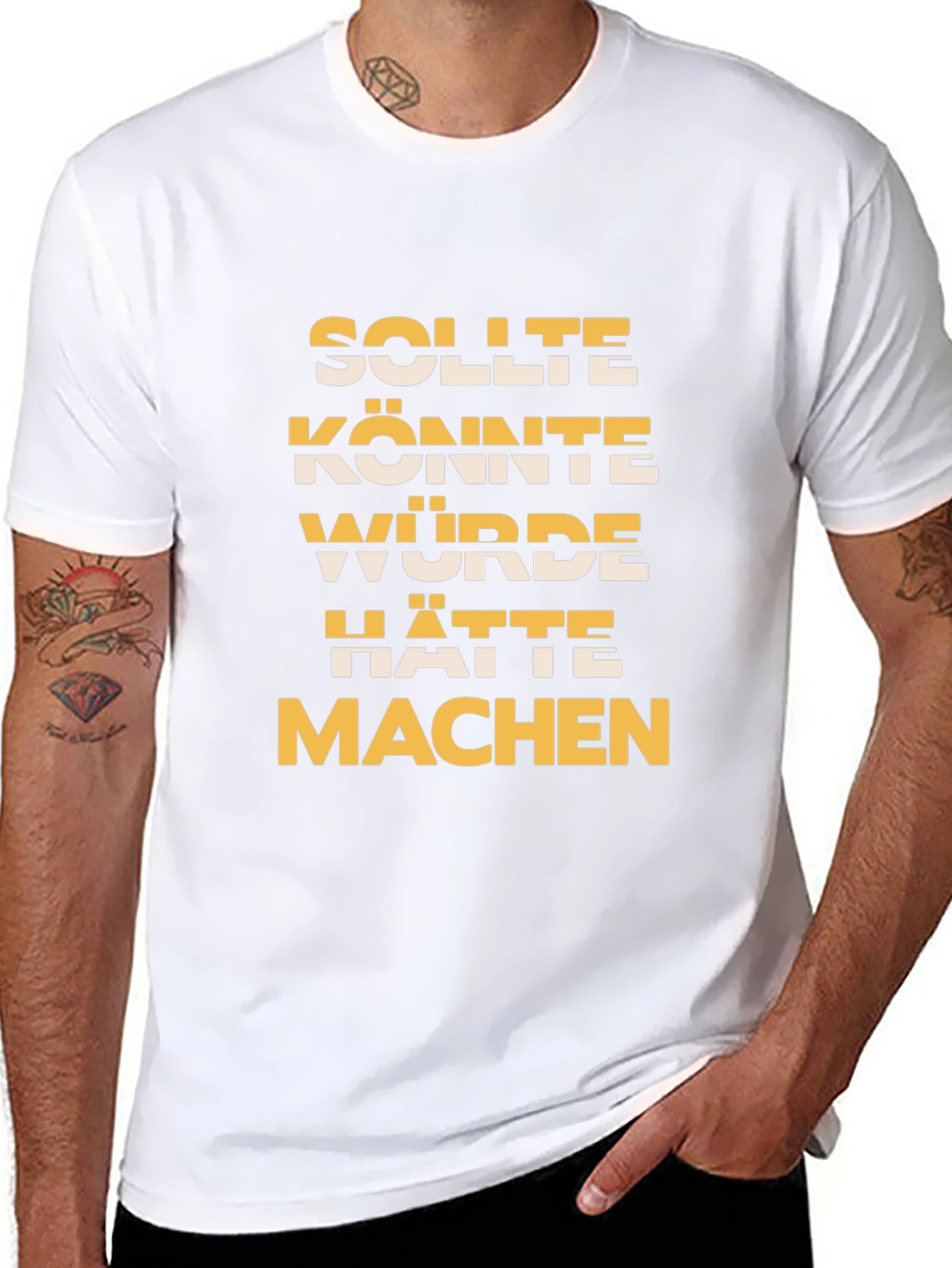 German Motivational Phrase T-Shirt